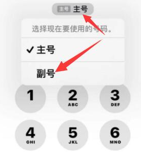 晋城苹果14维修店分享iPhone 14 Pro Max使用副卡打电话的方法 