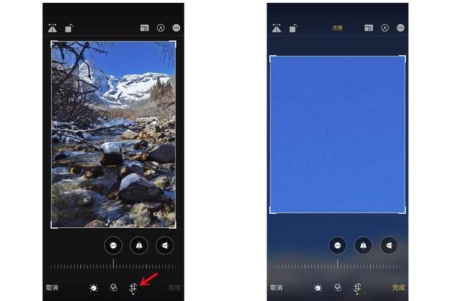 晋城苹果手机维修分享iPhone手机如何使用裁剪功能隐藏照片 